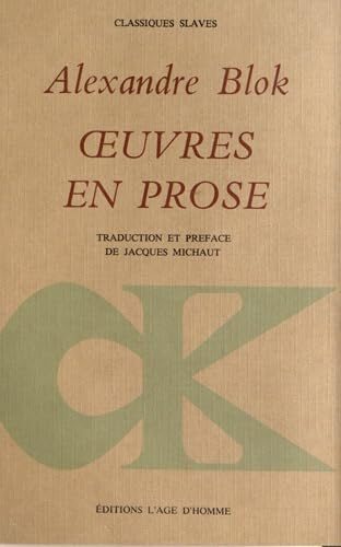 Oeuvres en prose