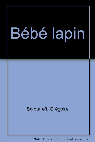 Bébé lapin