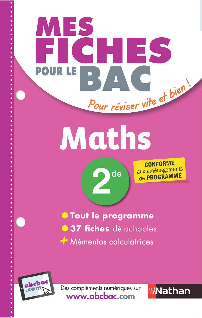 Maths, 2de