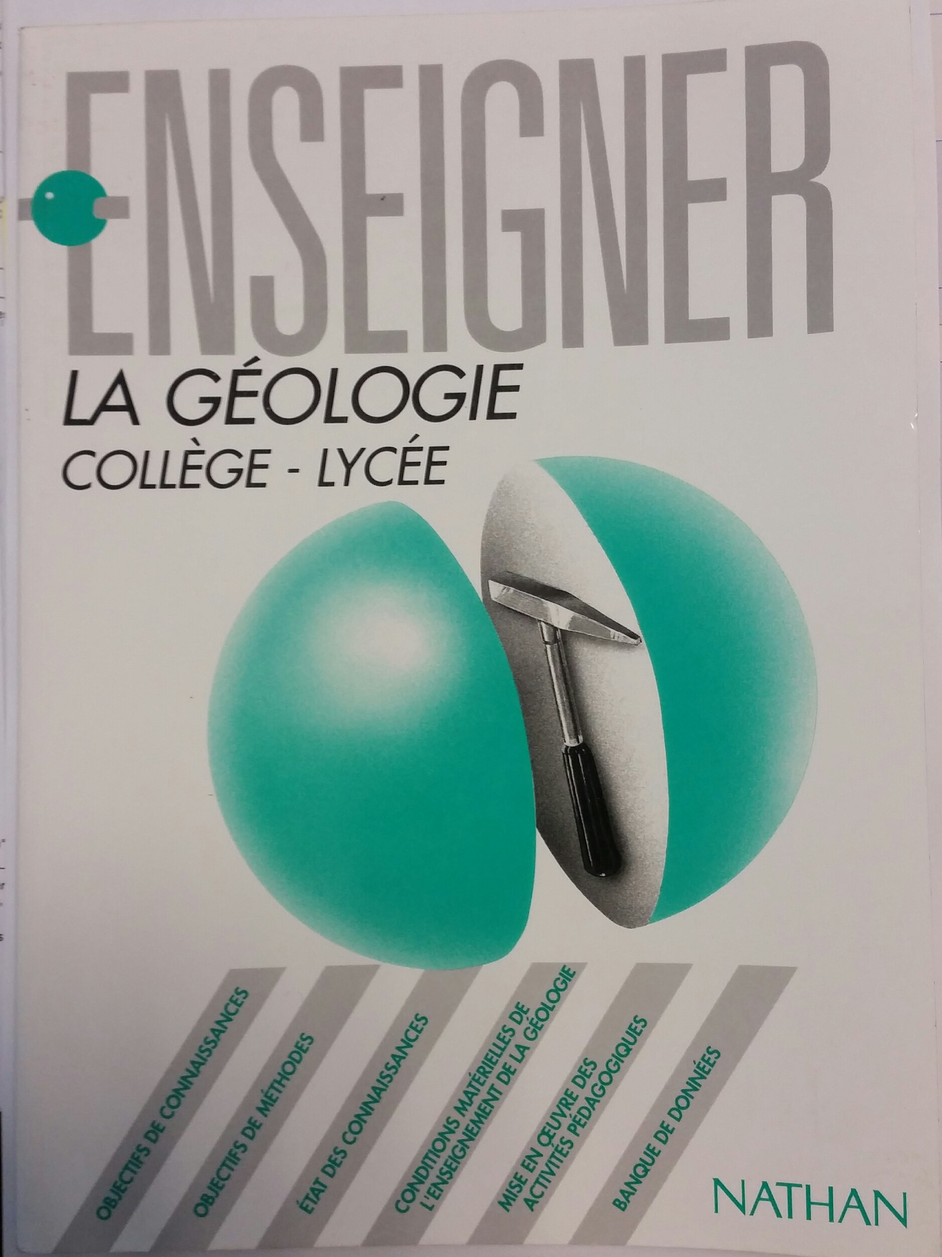 Enseigner La Geologie College Lycee