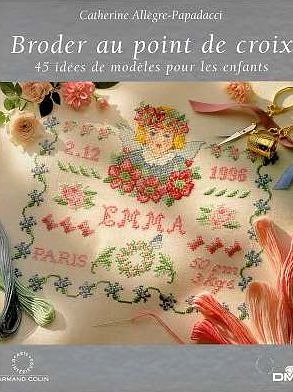 Broder au point de croix : 45 idées de modèles pour les enfants