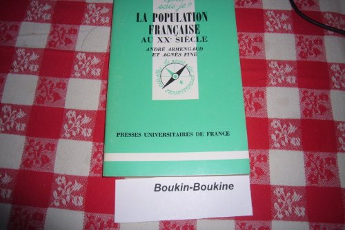 la population française au xxe siecle