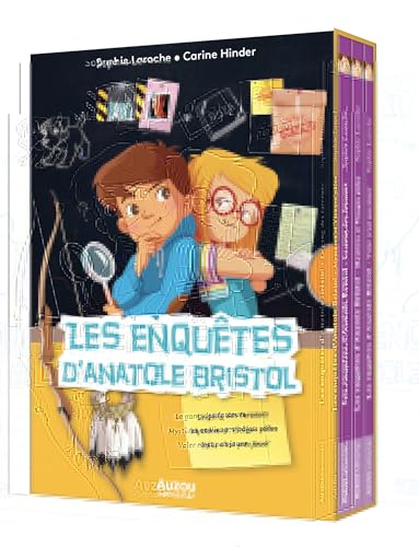 Les enquêtes d'Anatole Bristol : coffret bibliothèque tomes 1, 2, 3