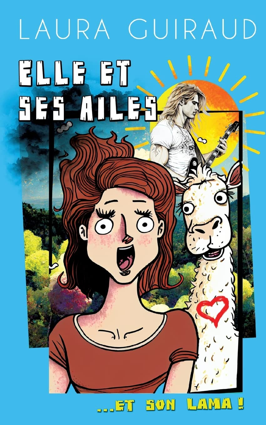 Elle et ses ailes...et son Lama !