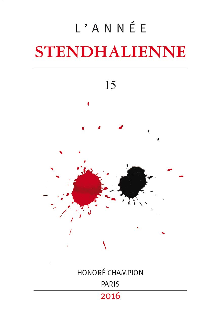 Année stendhalienne (L'), n° 15