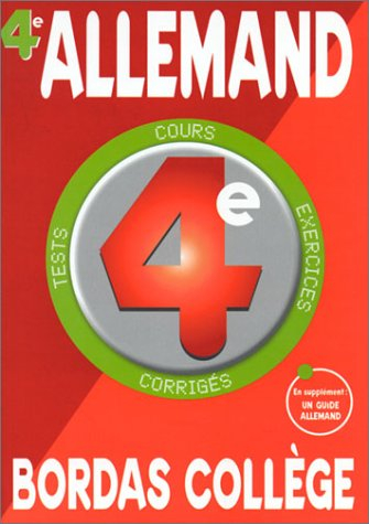 Allemand 4e