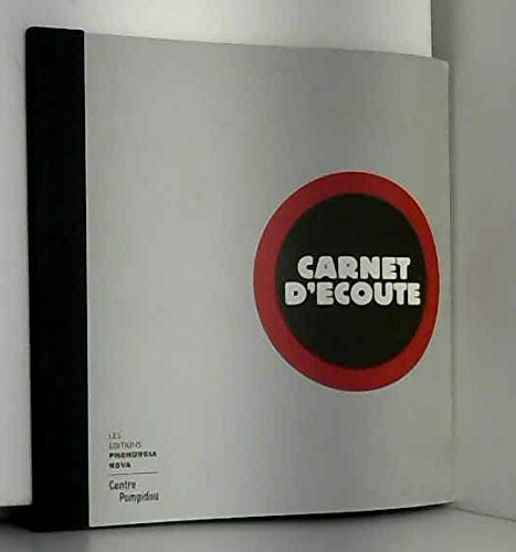 Carnet d'écoute