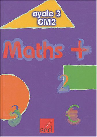 Maths + cycle 3 CM2