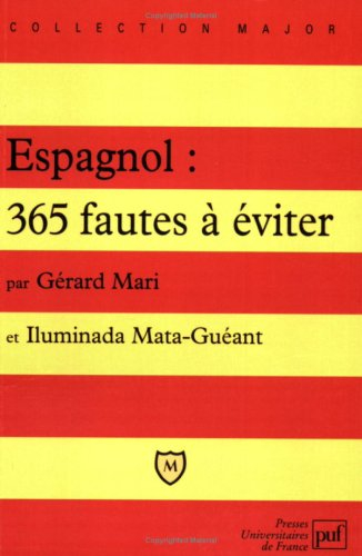 Espagnol, 365 fautes à éviter