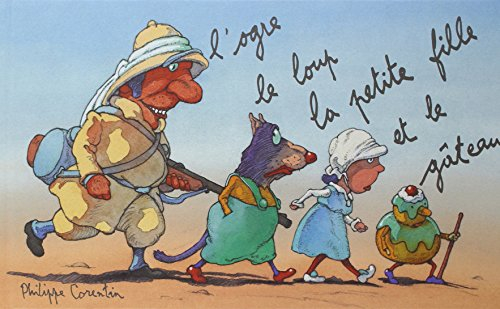 L'ogre, le loup, la petite fille et le gâteau