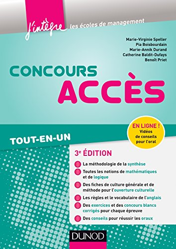 Concours Accès : tout-en-un