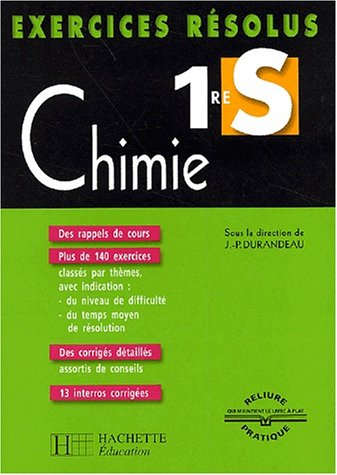 Chimie 1re S
