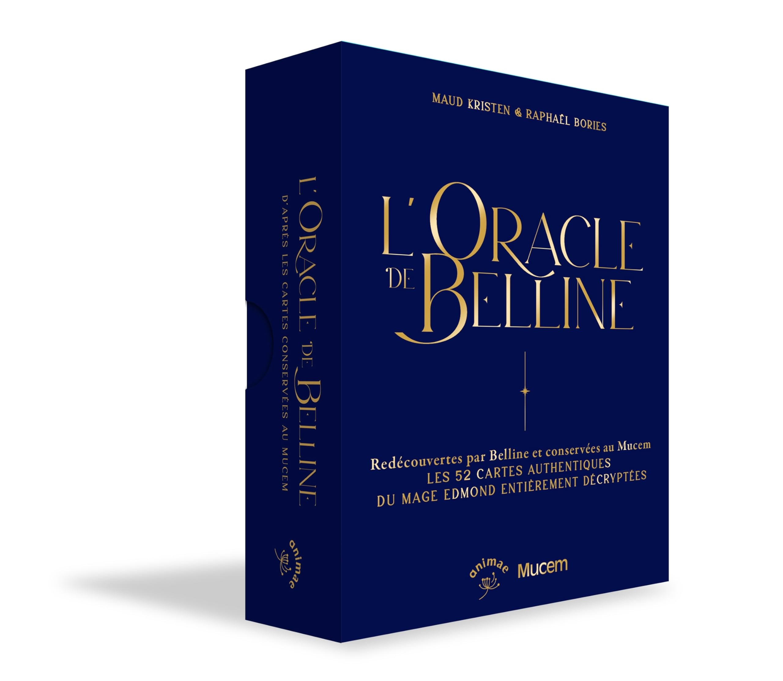 L'oracle Belline : les 52 cartes authentiques du mage Edmond