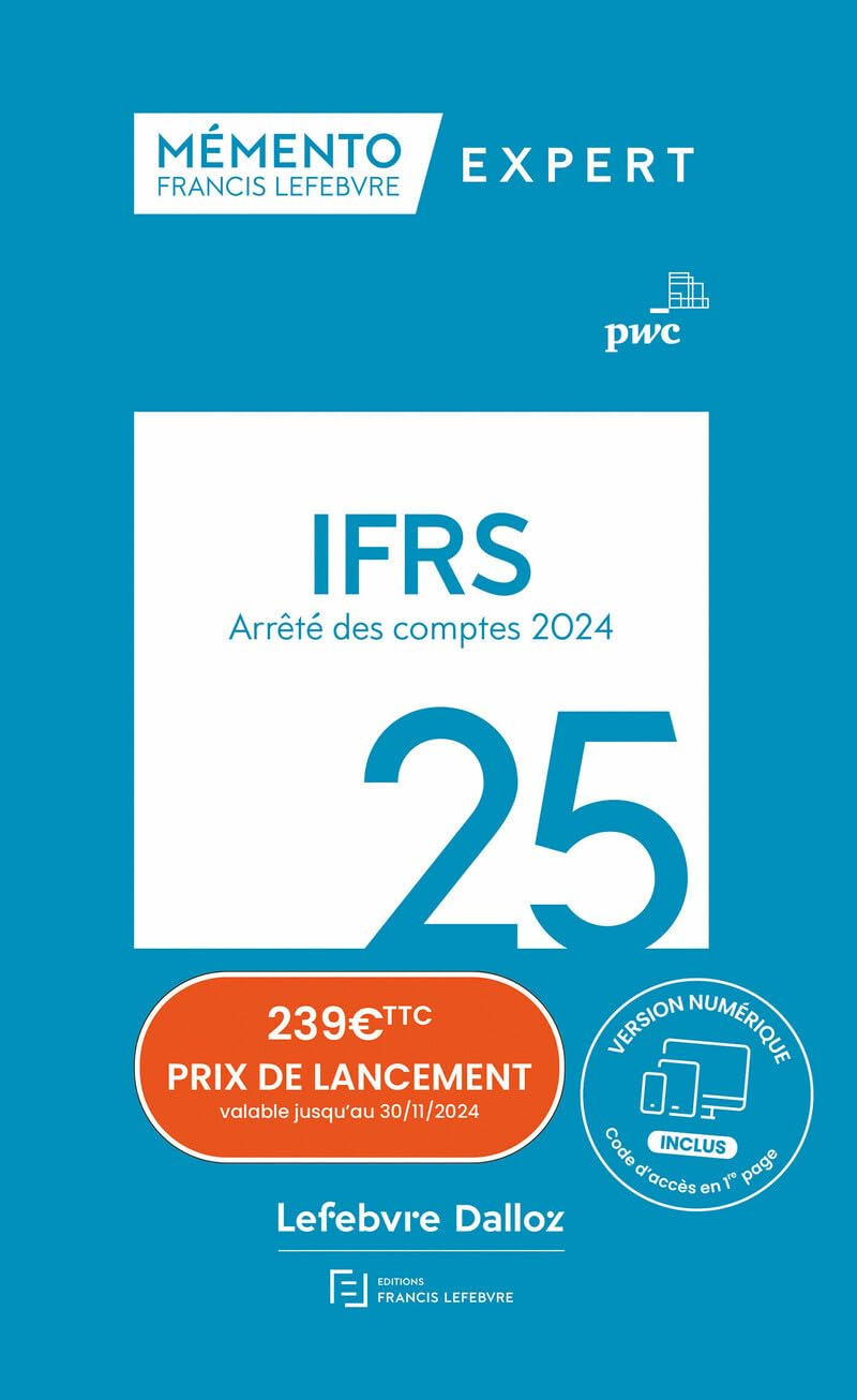 IFRS 2025 : arrêté des comptes 2024