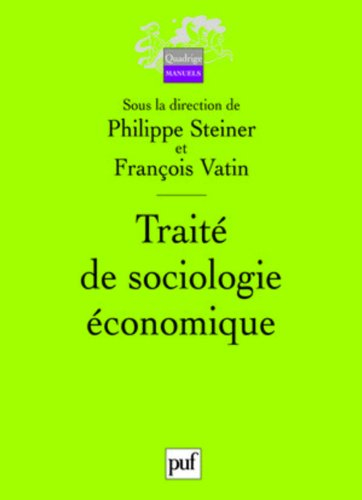 Traité de sociologie économique