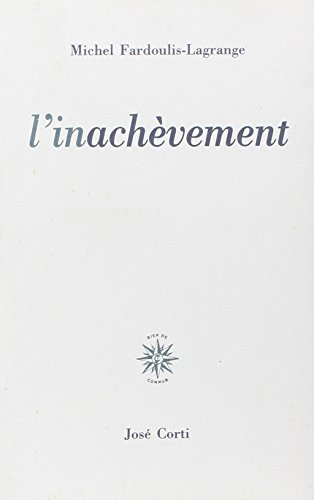 L'Inachèvement