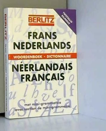 dictionnaire berlitz frans / nederlands - néerlandais / français