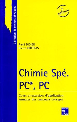 chimie spé : pc*, pc