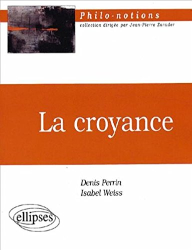 La croyance