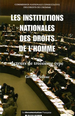 Les institutions nationales des droits de l'homme : acteurs de troisième type