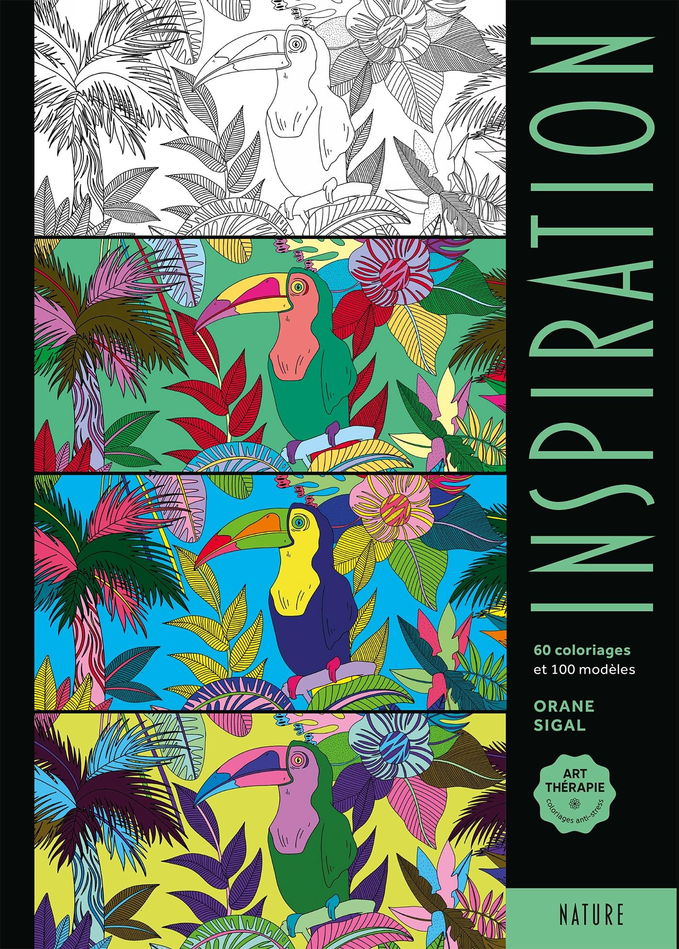 Inspiration nature : 60 coloriages et 100 modèles