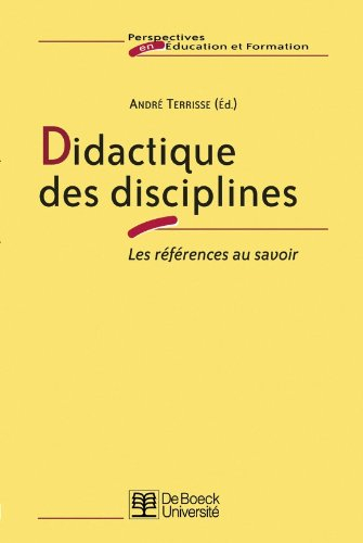 Didactiques des disciplines : les références au savoir