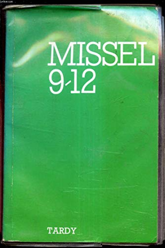Missel 9/12 : année A Vert