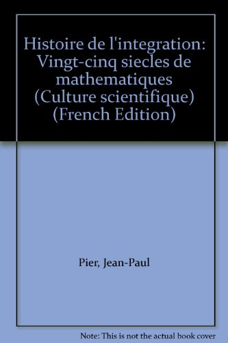 Histoire de l'intégration