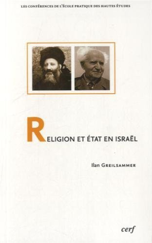 Religion et Etat en Israël