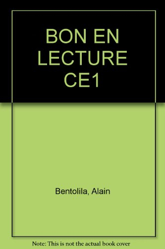 Bon en lecture CE1