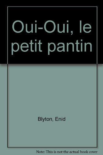 oui-oui, le petit pantin