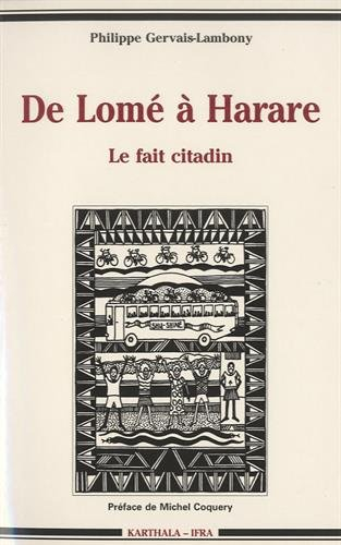 De Lomé à Harare : le fait citadin
