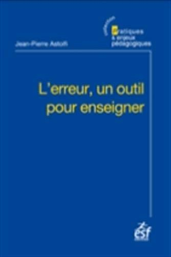 L'erreur, un outil pour enseigner