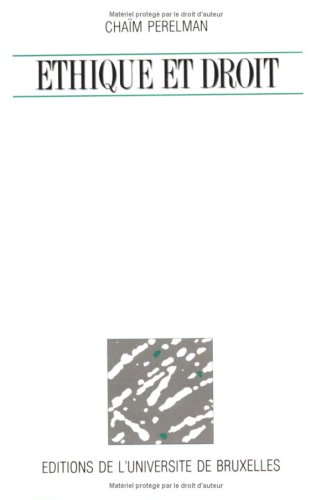 Ethique et droit