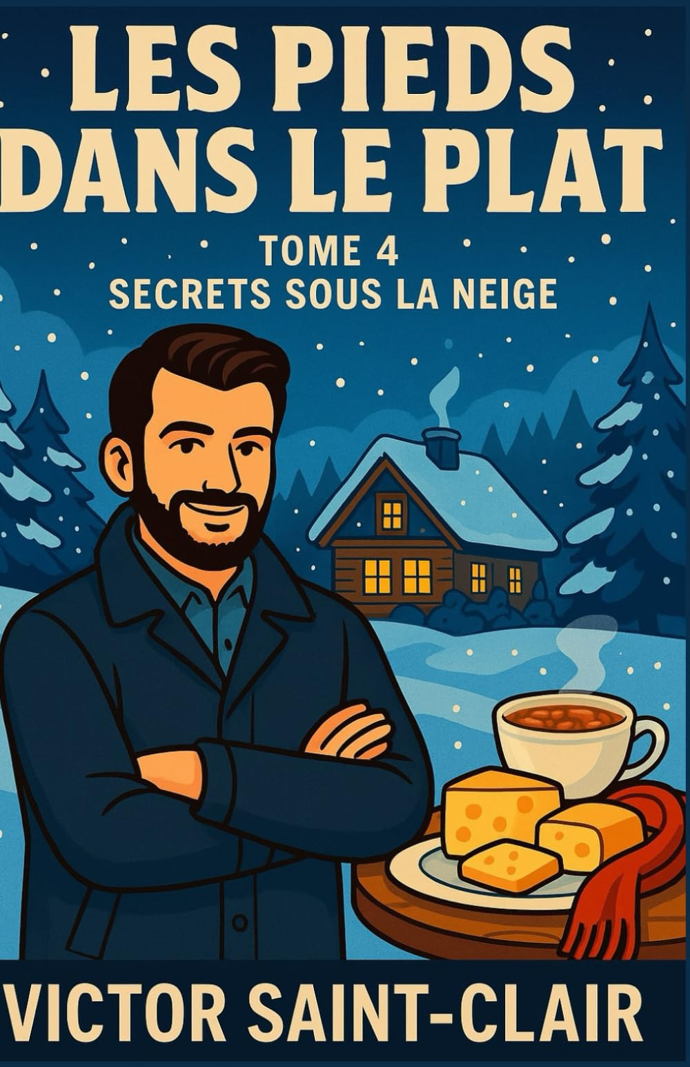 Les Pieds dans le Plat Tome 4 : Secrets sous la Neige: Un cosy mystery culinaire au cœur d’un hiver 