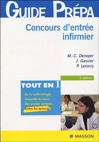 Concours d'entrée infirmier