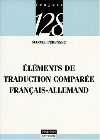 Eléments de traduction comparée français-allemand