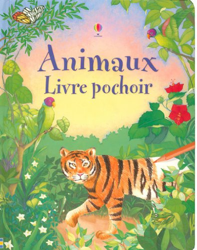 Animaux : livre pochoir