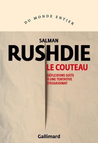 Le couteau : réflexions suite à une tentative d'assassinat