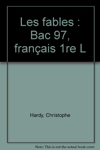 Les fables de La Fontaine, le drame romantique, les romans d'André Malraux, 1re L : bac 97
