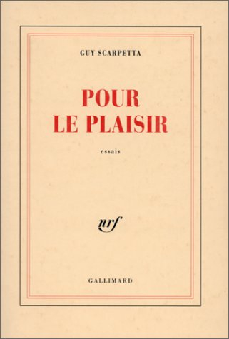 Pour le plaisir