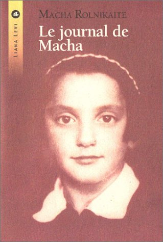 Le journal de Macha : de Vilnius à Stutthof (1941-1945)