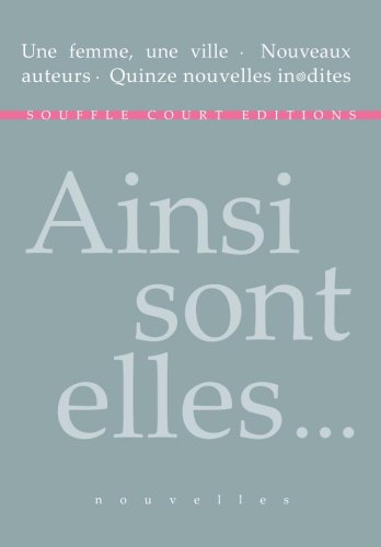 Ainsi sont-elles...