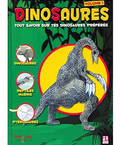 DINOSAURES VOLUME 1 / AVEC UN DVD DESSIN ANIME