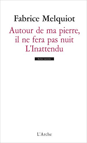 Autour de ma pierre, il ne fera pas nuit. L'inattendu