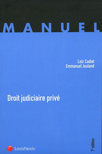 Droit judiciaire privé
