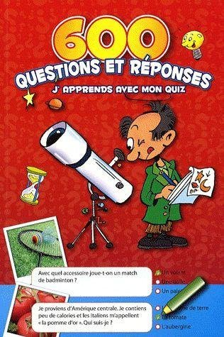 600 questions et réponses : rouge