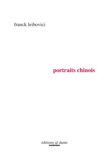 Portraits chinois
