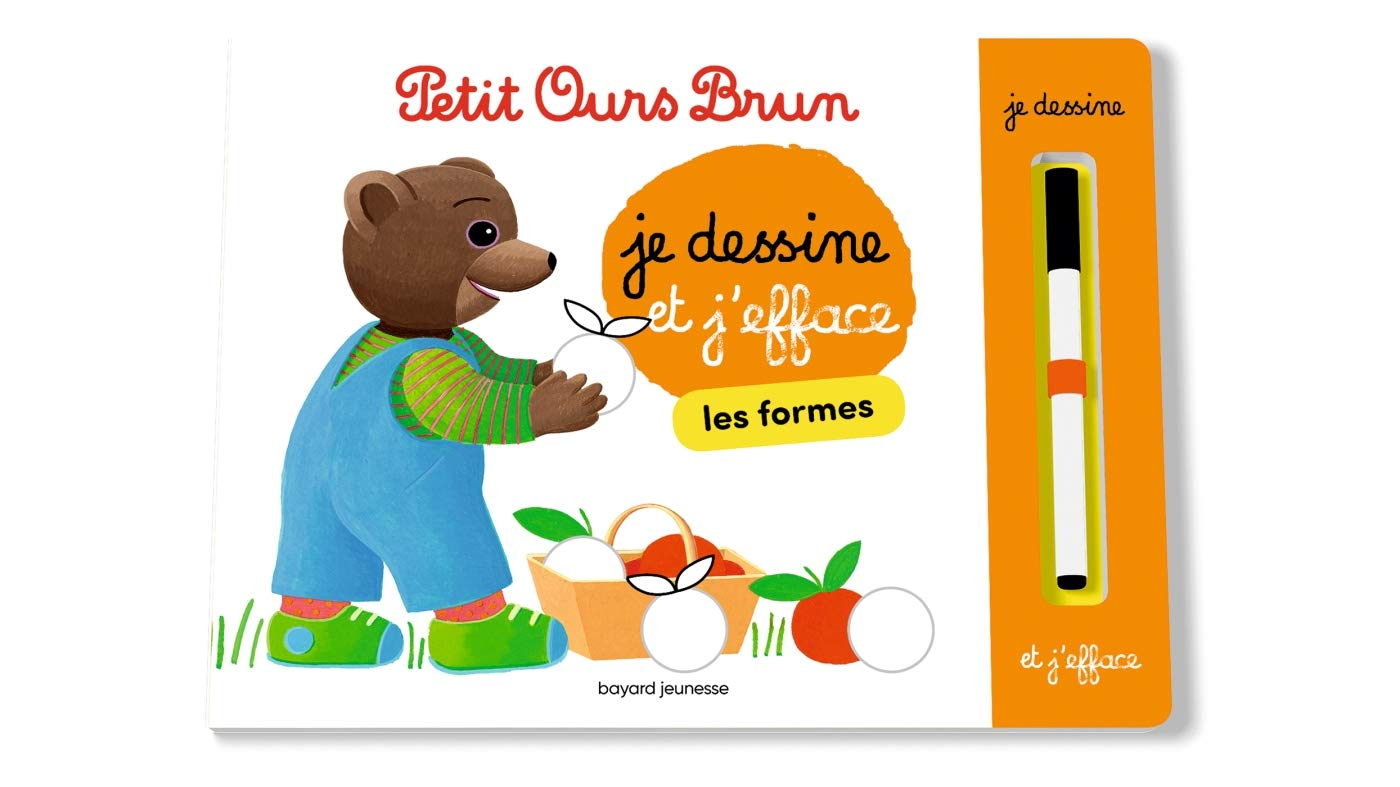 Je dessine et j'efface les formes