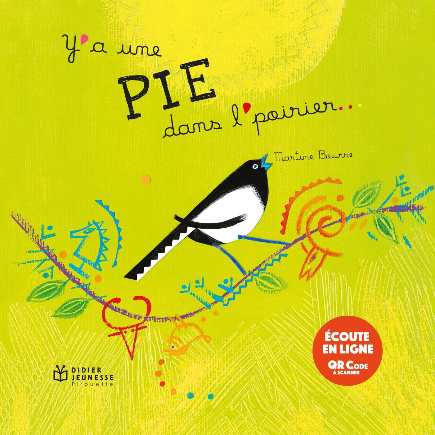 Y'a une pie dans l'poirier...
